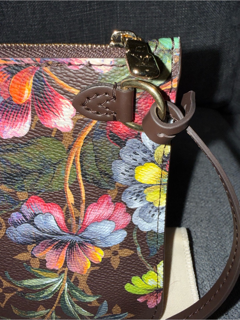 Louis Vuitton Neverfull Eden Garden limited edition wristlet pouch - Picture 3 of 7